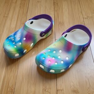Crocs Tie Dye Kids Clogs
